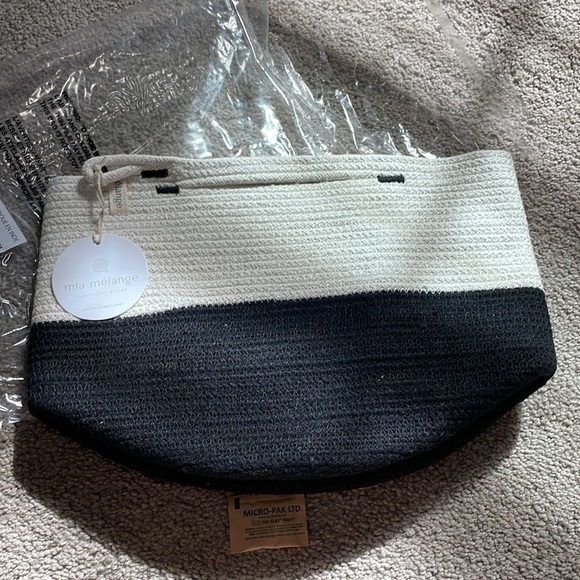 mia melange Other - NWT handmade cotton basket